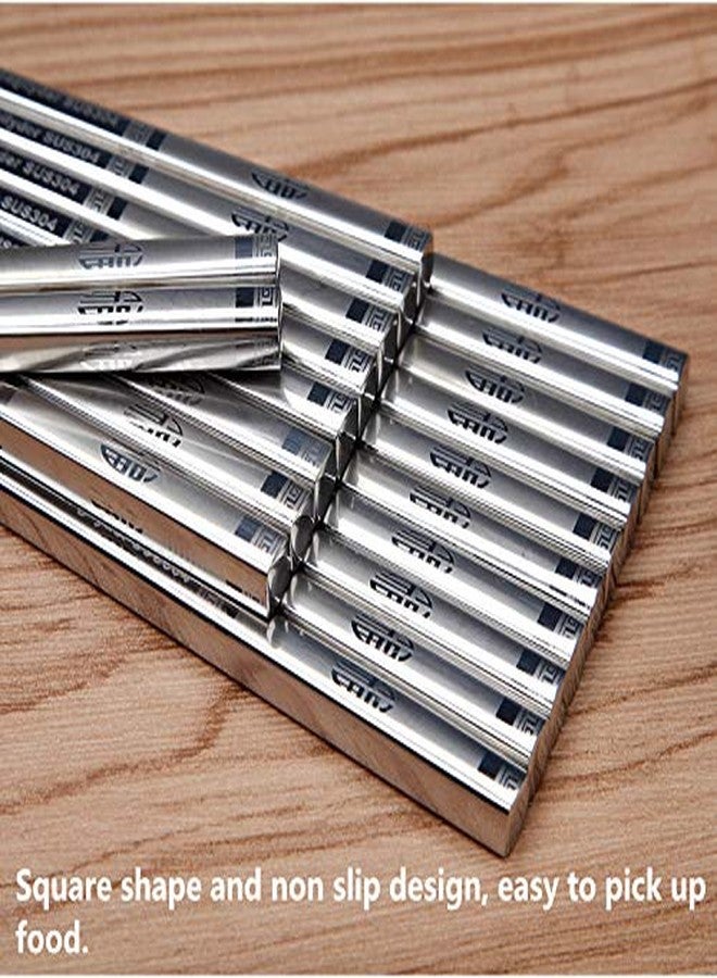 Iktu Designer Steel Chopstick (5, Pair) - Image 2